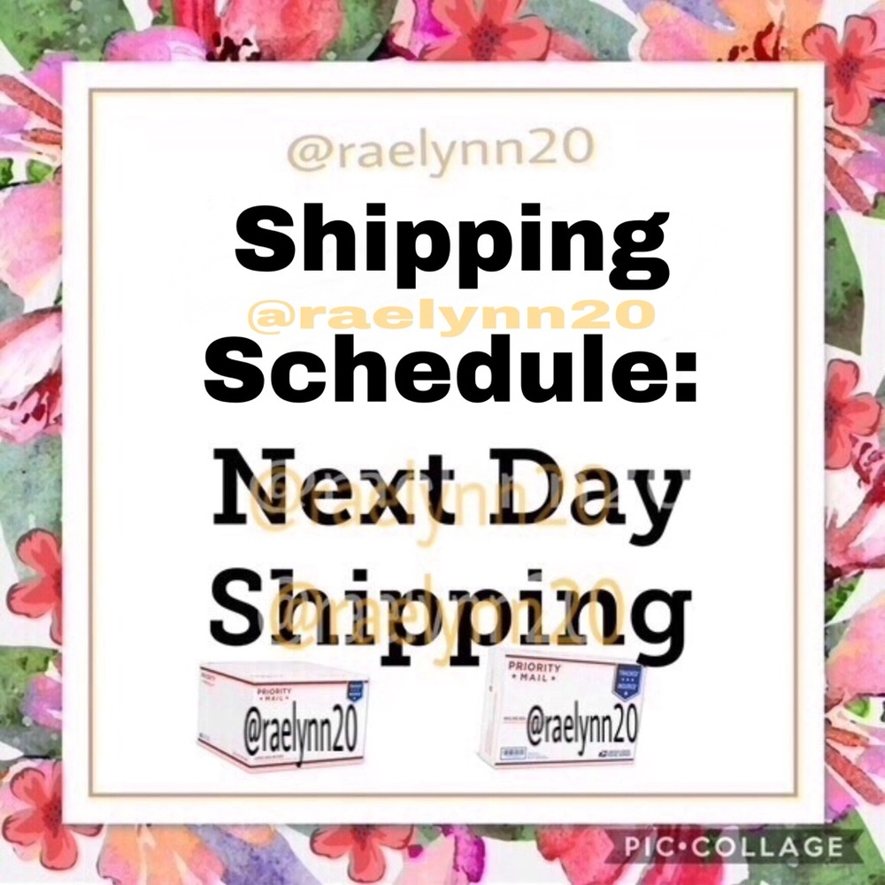🌹 Shipping Schedule🌹Next Day Shipping🌹
